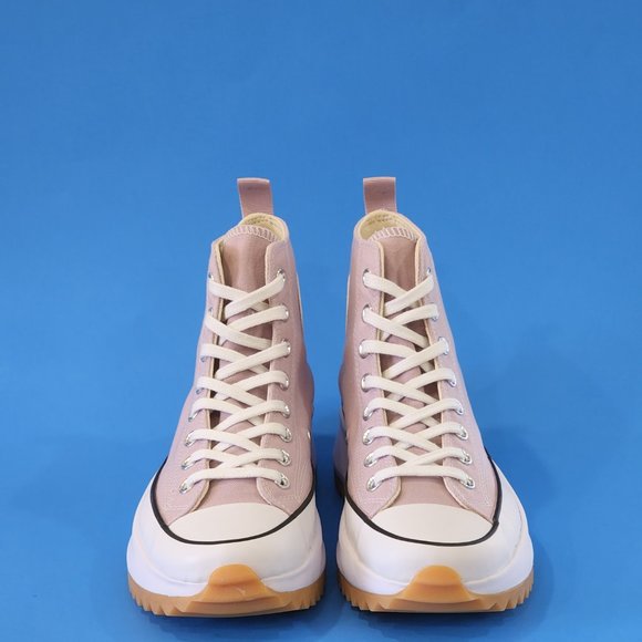 Converse Run Star Hike Hi 'Himalayan Salt' Pink Platform Sneakers 171668C NWT - Picture 6 of 6